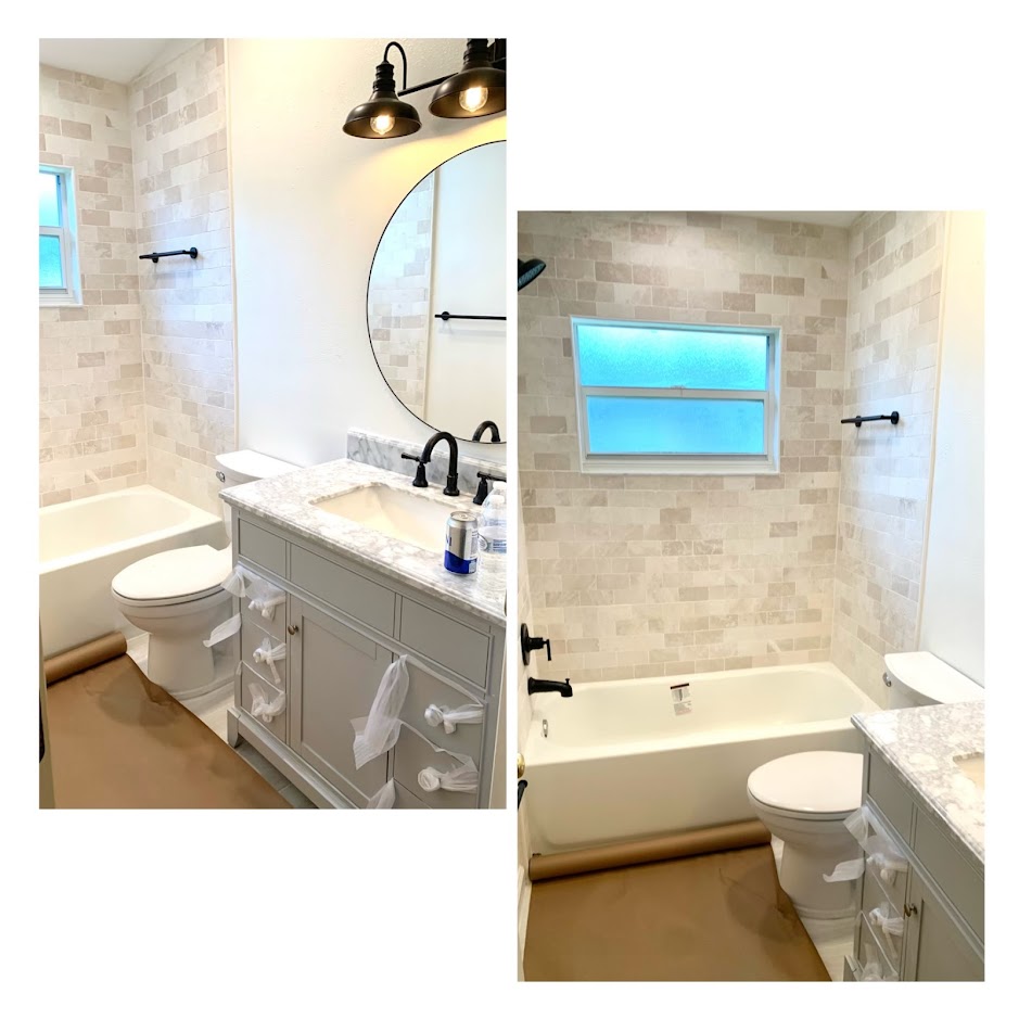 Bathroom Remodel — Vanity & Tile